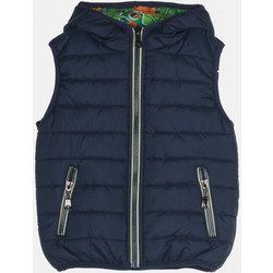 Joyce Αμάνικο Παιδικό Μπουφάν Χειμωνιάτικο Puffer Navy Μπλε Πράσινο 2544310