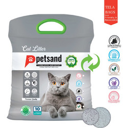 Petsand Natural Άμμος Γάτας Μπετονίτης χωρίς Άρωμα 10lt 4119