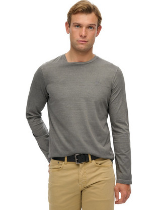 Superdry Ανδρικό Αθλητικό T-Shirt Γκρι M6010910A-G9E