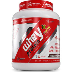 Immortal Nutrition Whey & Creatine Fudgy Brownie Πρωτεΐνη Ορού Γάλακτος Γράμμωσης 1kg