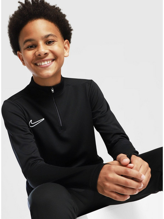 Nike Dri-Fit Παιδικό Φούτερ Μαύρο HJ3721-014
