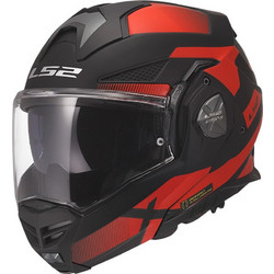 LS2 FF901 Advant X Nova Matt Black Red Κράνος Μηχανής Crossover / Modular 1600gr