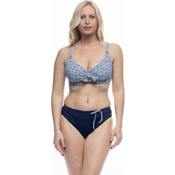 Lucero Bikini Set με Ενίσχυση Navy Μπλε Λευκό 180855F