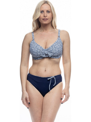 Lucero Bikini Set με Ενίσχυση Navy Μπλε Λευκό 180855F