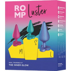 Romp Luster The Inner Glow Σετ Πρωκτικές Σφήνες 3τμχ
