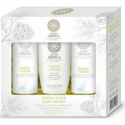 Natura Siberica White Cedar Σετ Περιποίησης Μαλλιών Conditioner 250ml + Μάσκα 200ml + Σαμπουάν 250ml