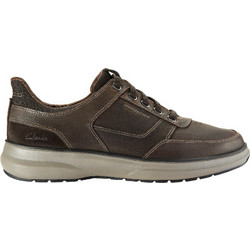 Clarks Mullan Easy Ανδρικά Sneakers Καφέ 26184416