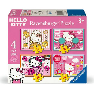Παιδικό Puzzle Ravensburger Hello Kitty 12 + 16 + 20 + 24 Κομμάτια