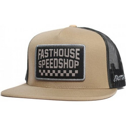 Fasthouse Chalet Ανδρικό Καπέλο Jockey με Δίχτυ Snapback Υφασμάτινο Μπεζ 600022-90