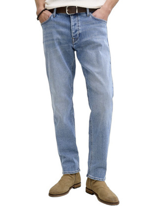 Jack & Jones Ανδρικό Τζιν Παντελόνι Κανονική Εφαρμογή Γαλάζιο 12289824