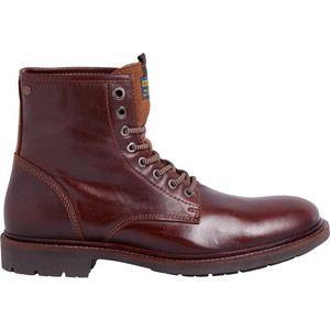 Jack & Jones Ανδρικά Αρβυλάκια Δερμάτινα Μπορντό 12215613