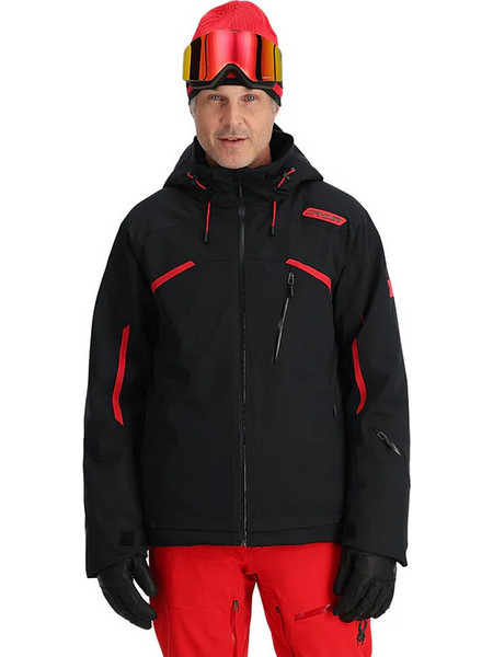 Spyder Leader 38SA075324-BLK2 Ανδρικό Μπουφάν για Ski & Snowboard