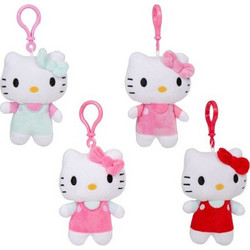 Christakopoulos Hello Kitty με Κλιπ 12cm Διάφορα Χρώματα 2289160