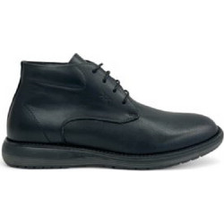 Kricket Ανδρικά Μποτάκια Δερμάτινα Μαύρα 25XT-1057B-4