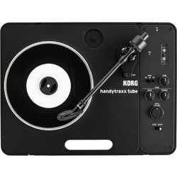Korg HANDYTRAXX TUBE J Πικάπ με Προενίσχυση USB Black Silver