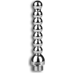 Kinksters Beaded Metallic Shower Head with Thread Πρωκτικό Ντους 13cm Ασημί