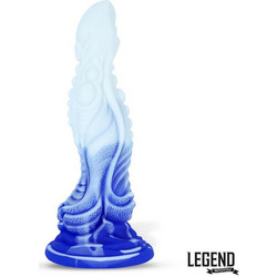 Legend Blasthar Ρεαλιστικό Dildo με Βεντούζα 26.3cm Άσπρο Μπλε