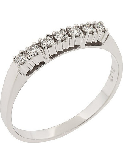 Million Diamonds Γυναικείο Δαχτυλίδι Σειρέ Μισόβερο από Λευκόχρυσο 18K με Διαμάντι RL23618