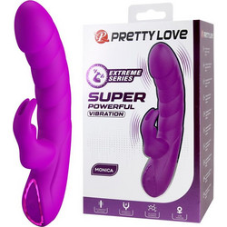 Pretty Love Monica Rabbit Vibrator Δονητής Rabbit Μωβ