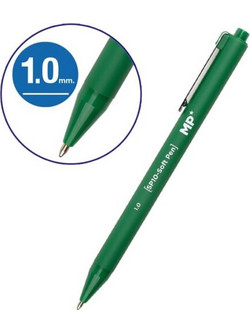 MP Soft Pen Στυλό Διαρκείας 1mm Πράσινο PE233V-S