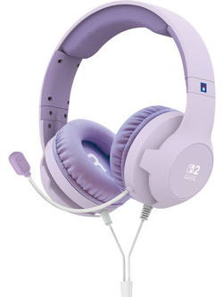Hori Cozy Gaming Headset Over Ear Purple