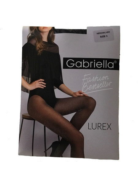 Gabriella Καλσόν 20 Den με Στρας Μαύρο Χρυσό 435