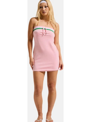 Juicy Couture Mini Καλοκαιρινό Καθημερινό Φόρεμα Ροζ JCWED225353-105