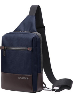 Guy Laroche Ανδρική Τσάντα Ώμου / Χιαστί Navy Μπλε 2757