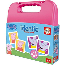 Educa Identic Memo Peppa Pig Επιτραπέζιο Παιχνίδι για Παιδιά 3+ Ετών για 1+ Παίκτες