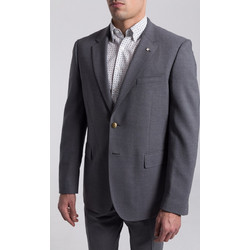 Gant Χειμερινό Ανδρικό Blazer Υφασμάτινο με Κανονική Εφαρμογή Γκρι 3G7705030