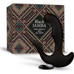 Feelztoys Jamba Πρωκτική Σφήνα Ασύρματη με Δόνηση 12cm Μαύρη