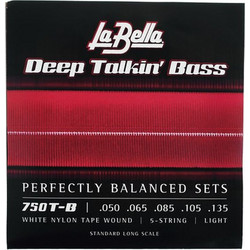 La Bella 750T-B Σετ 5 Χορδές Ηλεκτρικού Μπάσου Nylon 50-135" Light Tension