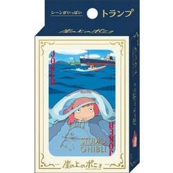 Ghibli Ponyo on the Cliff Τράπουλα Μπλε 4970381802752