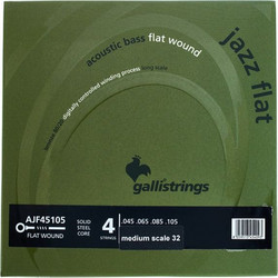 Galli AJF45105 Σετ 4 Χορδές Ακουστικού Μπάσου 80/20 Bronze 45-105" Medium Tension