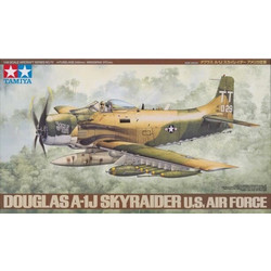 Tamiya Douglas A1J Skyraider US AF Συναρμολογούμενο Πλαστικό Μοντέλο Αεροπλάνου 1:48
