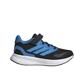 Adidas Runfalcon 5.0 Παιδικά Αθλητικά Παπούτσια για Τρέξιμο Μαύρα Royal Blue JP9399