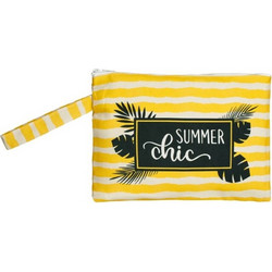 Summer Chic 1237030 Γυναικείο Νεσεσέρ Παραλίας 30x22cm Κίτρινο
