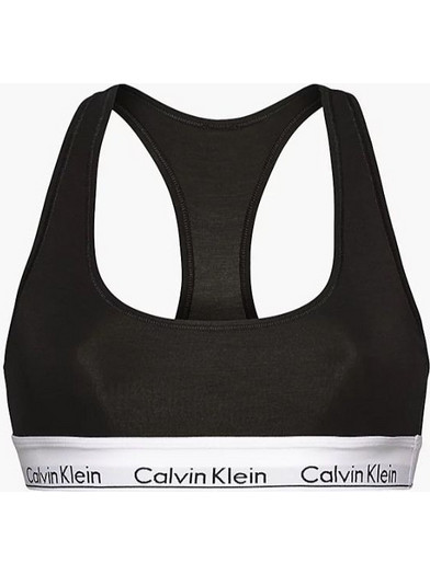 Calvin Klein Μπουστάκι χωρίς Μπανέλα Μαύρο 00QF8493-UB1