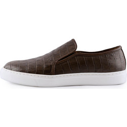 Fentini Ανδρικά Μοκασίνια Loafers Δερμάτινα Καφέ 0020