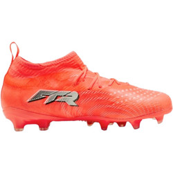 Puma Future 9 Match FG/AG 108721-01 Παιδικά Ποδοσφαιρικά Παπούτσια με Τάπες και Καλτσάκι Πορτοκαλί