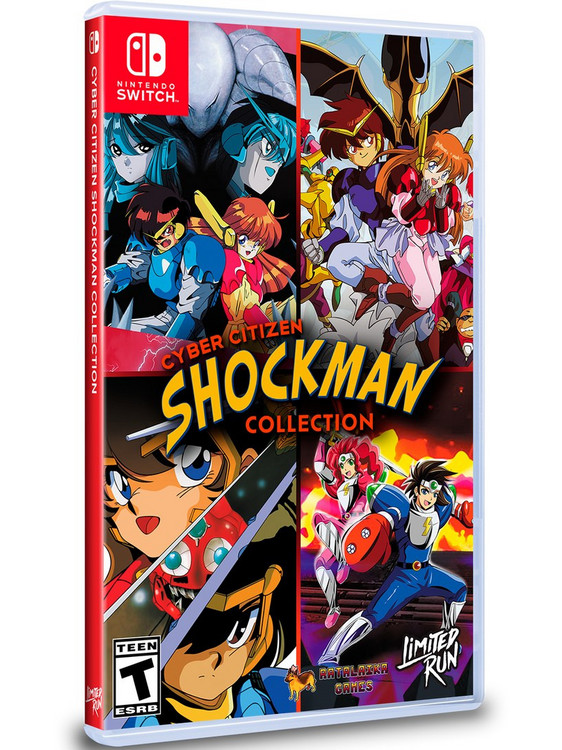 Cyber Citizen Shockman Collection Nintendo Switch