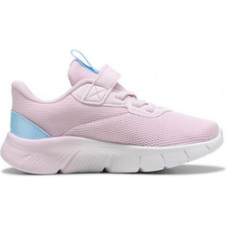 Puma Flex Focus Παιδικά Αθλητικά Παπούτσια για Τρέξιμο Ροζ Γαλάζια 406083-01