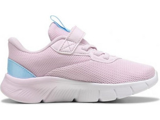 Puma Flex Focus Παιδικά Αθλητικά Παπούτσια για Τρέξιμο Ροζ Γαλάζια 406083-01