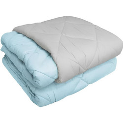 Keleman Πάπλωμα Διπλό Microfiber 200x220 Γαλάζιο