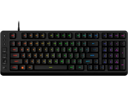 HyperX Eve 1800 Gaming Πληκτρολόγιο RGB Black