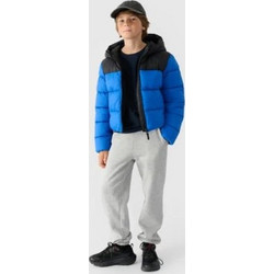 4F Ανδρικό Μπουφάν Χειμωνιάτικο Puffer Μπλε 4FJWAW24TDJAM462-36S