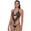 Milena By Paris Sexy Κορμάκι String See Through με Δαντέλα Μαύρο 2493