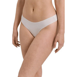 Hanro Γυναικείο String Χωρίς Ραφές Εκρού 071957-WHITE-0101
