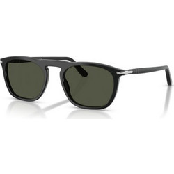 Persol PO3391S 95/31 Ανδρικά Γυαλιά Ηλίου Τετράγωνα Κοκάλινα Μαύρα με Μαύρο Φακό