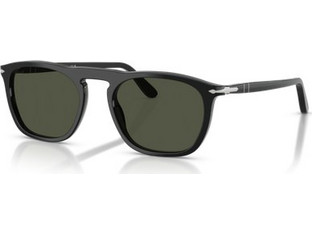 Persol PO3391S 95/31 Ανδρικά Γυαλιά Ηλίου Τετράγωνα Κοκάλινα Μαύρα με Μαύρο Φακό